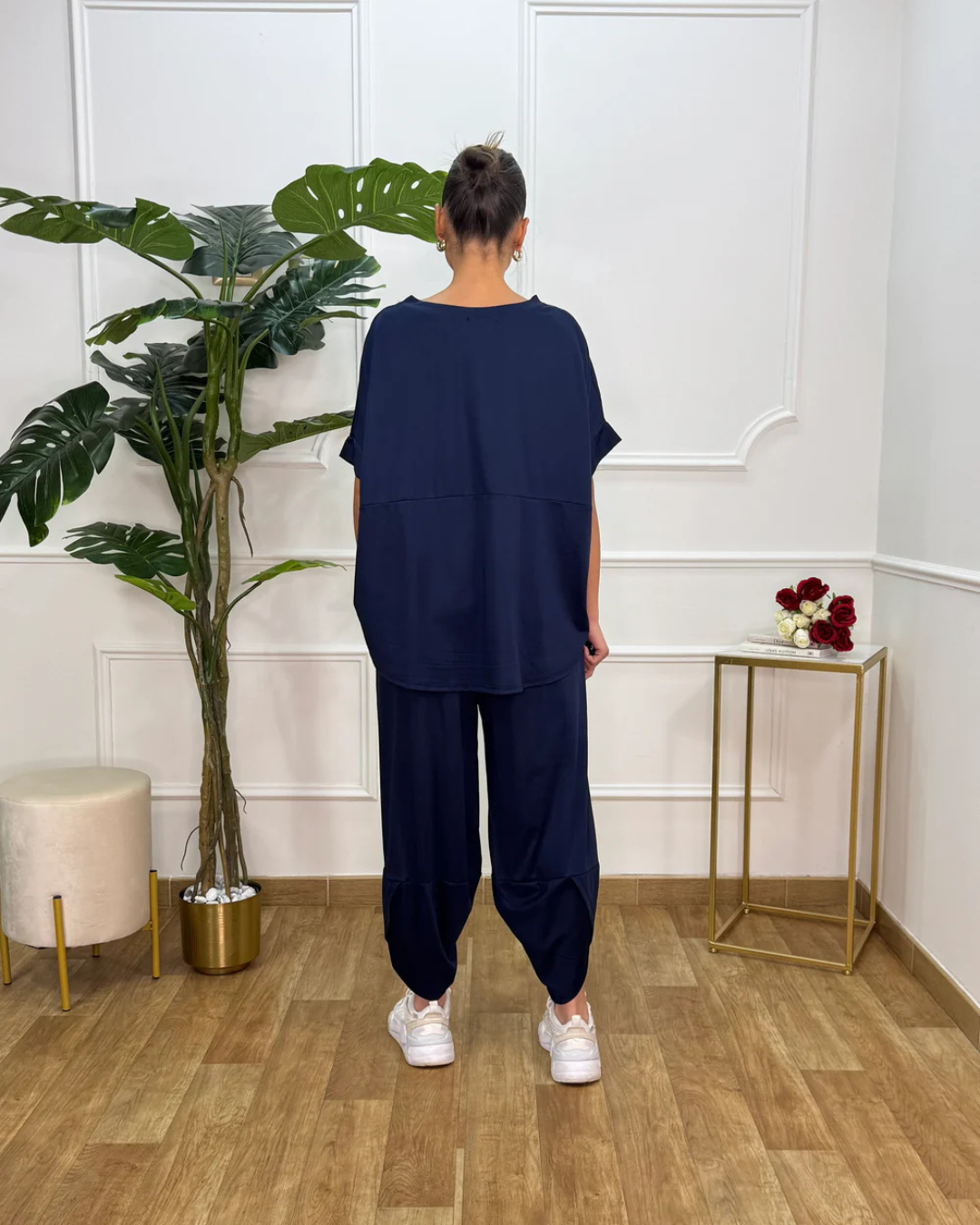 Conjunto de Camisa y Pantalón holgado para mujer®