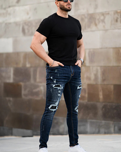 Pantalón de Corte Ajustado para Hombre®