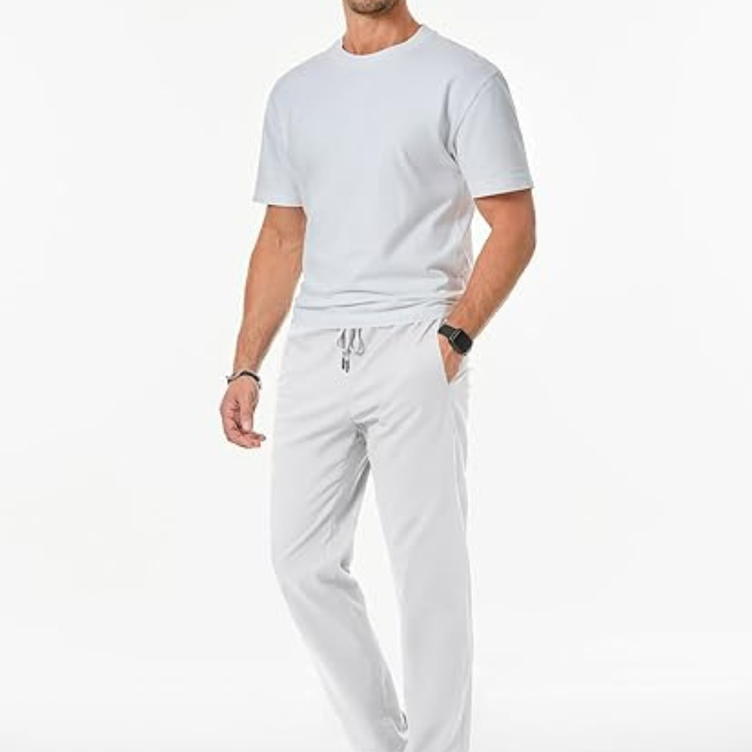 Pantalones cómodos para hombre con tejido antiarrugas®