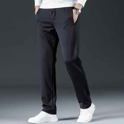 Pantalones cómodos para hombre con tejido antiarrugas®
