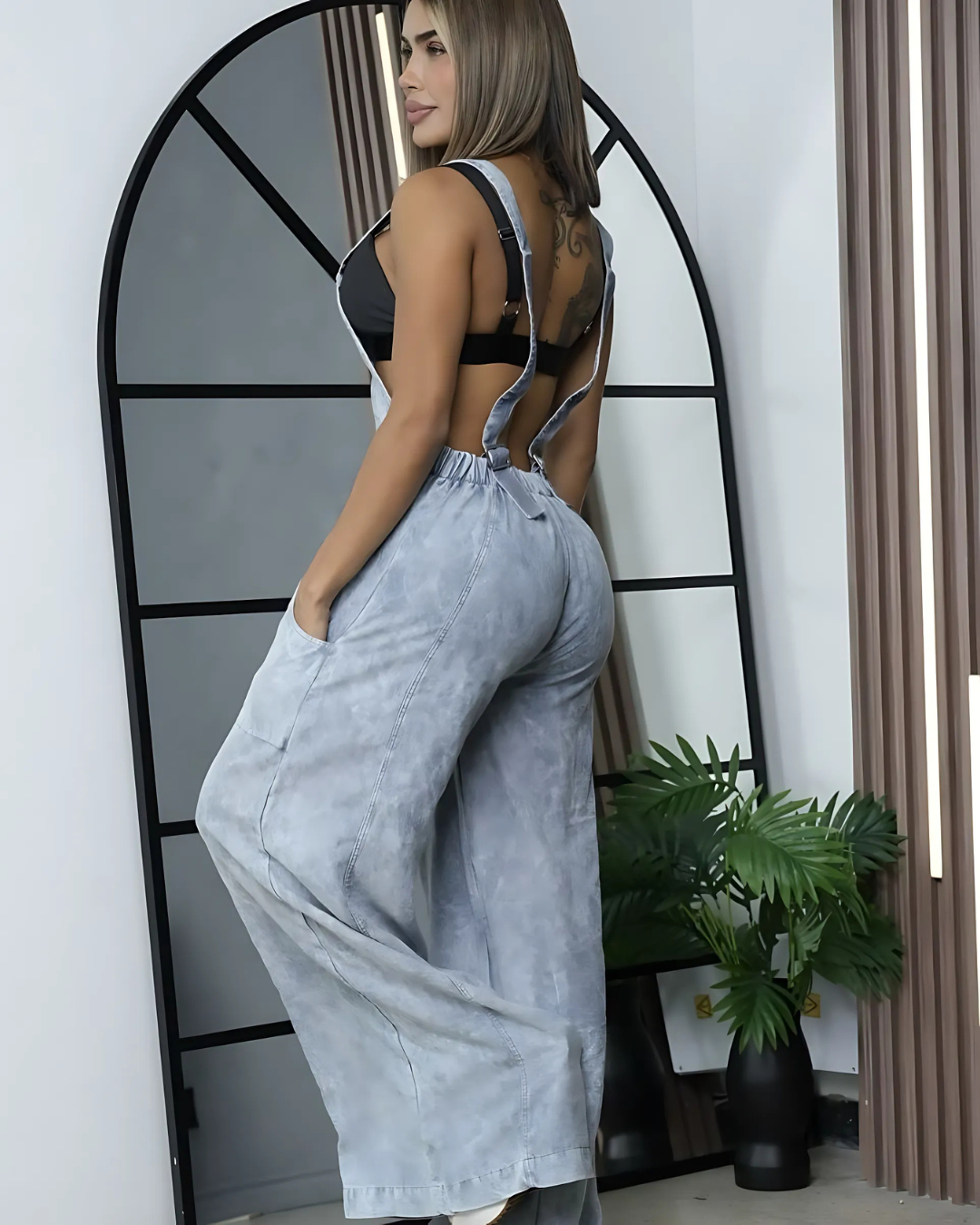 Mono casual de pierna ancha para Mujer®